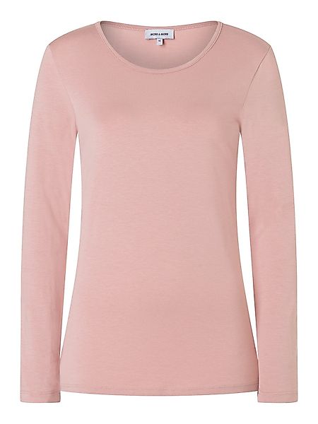 MORE&MORE T-Shirt Basic-Rundhalsshirt günstig online kaufen