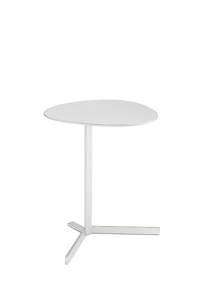 Birdy Kiesel Beistelltisch oval kristallweis H: 53cm günstig online kaufen