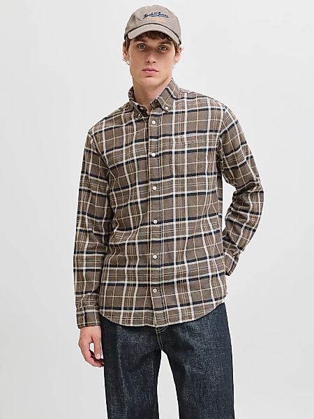Jack & Jones Langarmhemd "JJECLASSIC FLANNEL CHECK SHIRT LS SN" günstig online kaufen