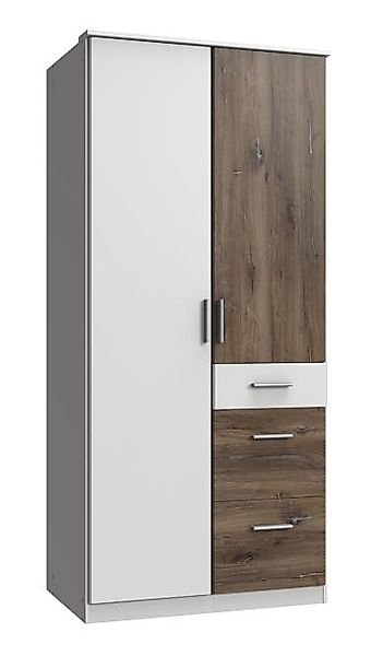 Kleiderschrank 2trg. JOKER von WIMEX weiß günstig online kaufen