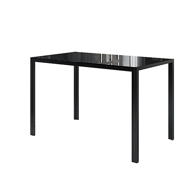 Vicco Esstisch Grand, Schwarz, 120 x 75 cm (1-St) günstig online kaufen