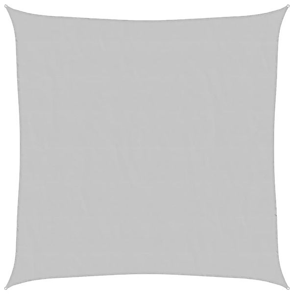 vidaXL Sonnensegel Hellgrau 2,5x2,5 m 100% Polyester Oxford 4000400 günstig online kaufen