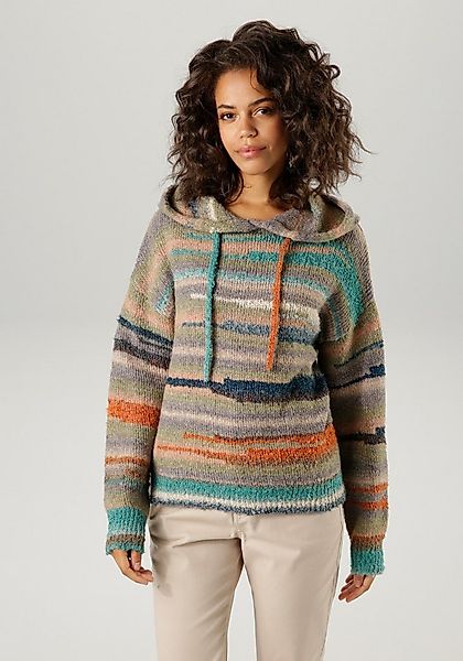 Aniston CASUAL Strickpullover aus buntem Effektgarn - jedes Teil ein Unikat günstig online kaufen