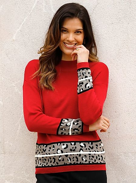 Classic Basics Stehkragenpullover "Langarm-Pullover" günstig online kaufen