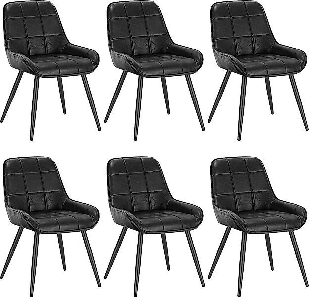 Woltu Esszimmerstuhl (6 St), Polsterstuhl Akzentstuhl günstig online kaufen