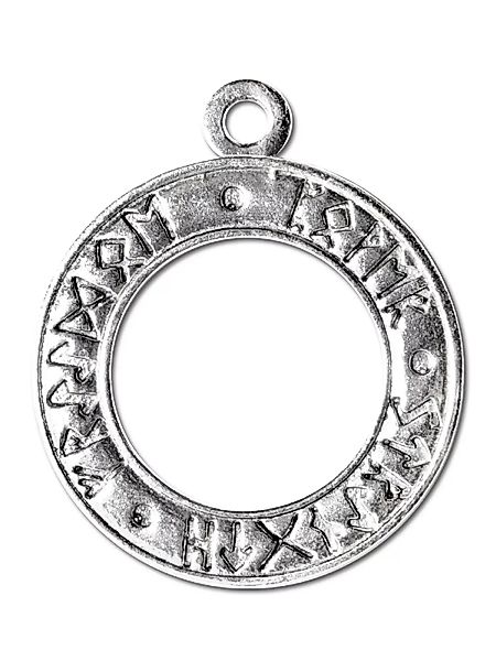 Adelia´s Amulett "Anhänger Siegel der Hexerei (versilbert)", Hexen Rune - E günstig online kaufen