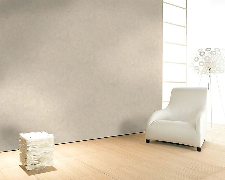 Marburg Vliestapete »Beige« Strukturmuster moderne Tapete für Wohnzimmer Sc günstig online kaufen