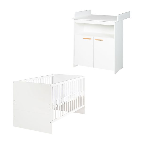 roba® Babymöbel-Set Anton 2-teilig, Gitterbett 70 günstig online kaufen