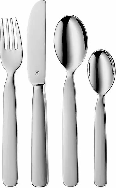 WMF Kinderbesteck »First Lyric«, (Set, 4 tlg.), ab 3 Jahren, hygienisch, sä günstig online kaufen