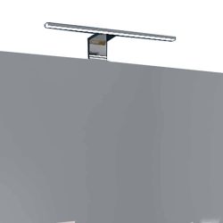Wand Badspiegel Holzoptik in modernem Design mit Ablage günstig online kaufen