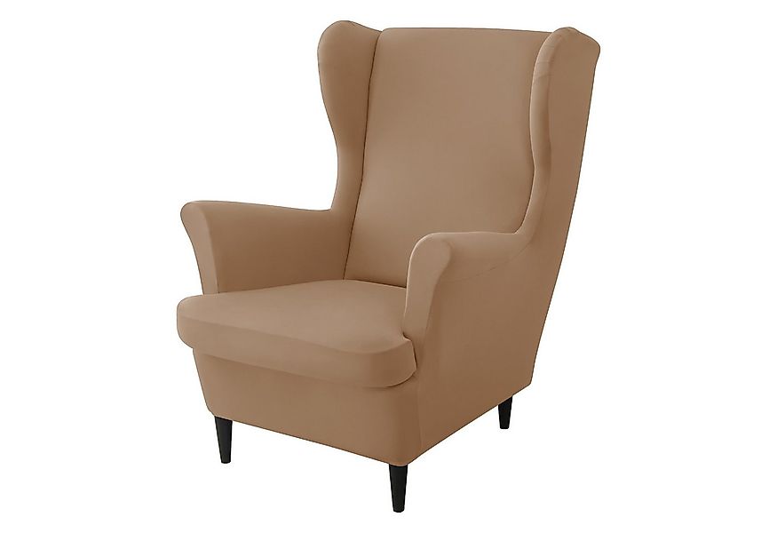 Coonoor Sesselhusse Ohrensesselbezüge, Ohrensessel-Bezug mit elastischem Ba günstig online kaufen