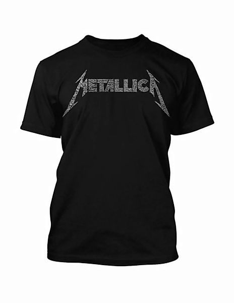 metallica T-Shirt 40th Anniversary Songs Logo günstig online kaufen
