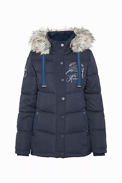 SOCCX Winterjacke, mit Kapuze, mit Plüschfutter günstig online kaufen