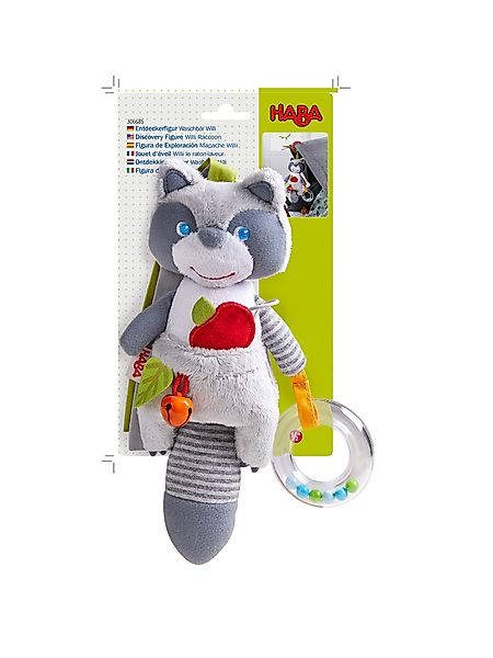 Haba Stoffpuppe Entdeckerfigur Waschbär, unisex neutral günstig online kaufen