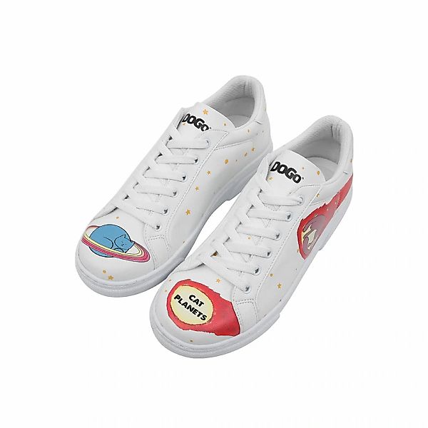 DOGO Sneaker "Ace Low-Top Sneaker Cat Planets Damen Sneaker", Handgefertigt günstig online kaufen