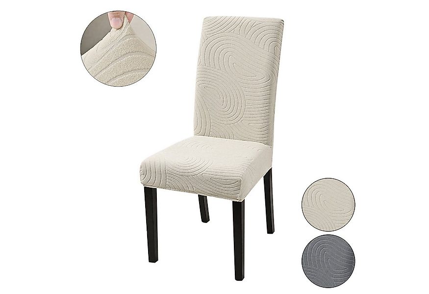 Rosnek Stuhlhusse Stretch, wasserdicht, geometrisch, für Bankett Esszimmer günstig online kaufen