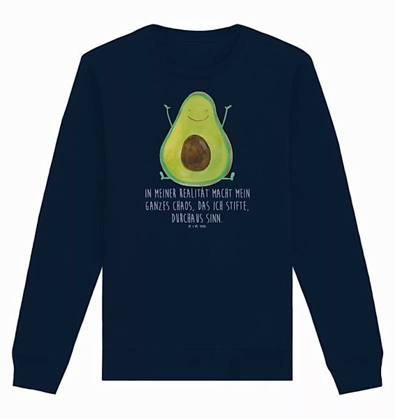 Mr. & Mrs. Panda Longpullover Avocado Glücklich Größe XL - French Navy - Ge günstig online kaufen