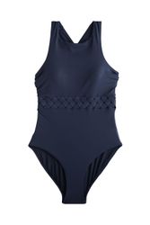 Next Badeanzug Hochgeschlossener, bauchformender Badeanzug (1-St) günstig online kaufen