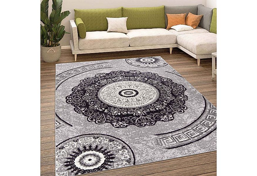 TaCa Home Teppich Moderner Designer Teppich Retro, rechteckig, Höhe: 13 mm, günstig online kaufen