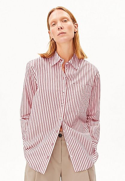 Armedangels Langarmbluse STRIPE LOOSE Bluse aus Bio-Baumwolle Loose Fit günstig online kaufen