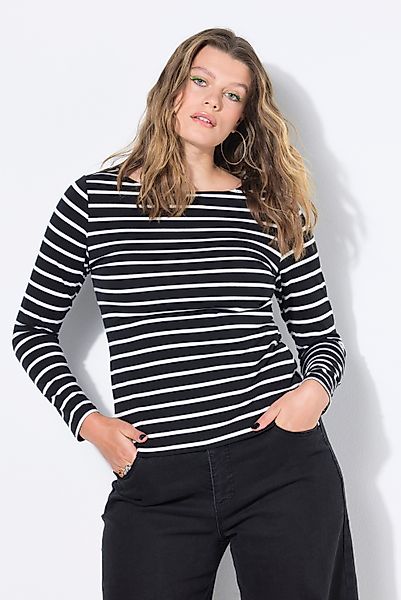 Studio Untold Longsleeve T-Shirt Slim Shape günstig online kaufen