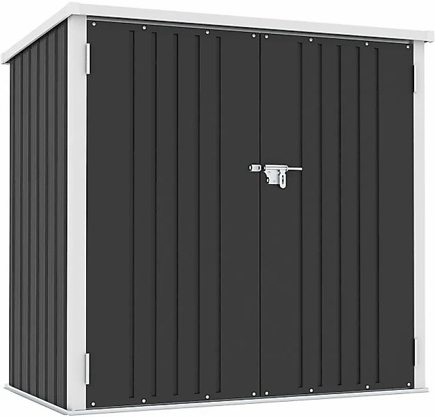 KONIFERA Garten-Geräteschrank mit Bodenrahmen, BxT: 143x87 cm, wetterfest u günstig online kaufen