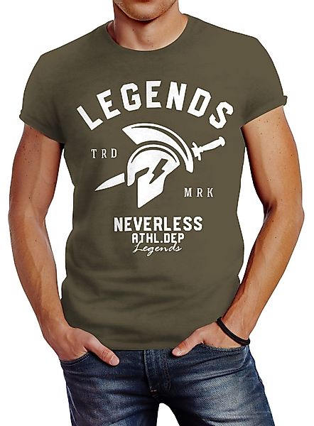 Neverless Print-Shirt Cooles Herren T-Shirt Legends günstig online kaufen