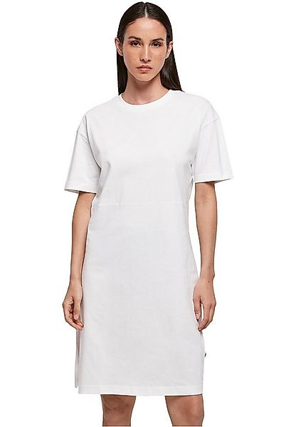 urbandreamz Jerseykleid Damen Kleid Lang Organic Oversized Slit Tee Shirt günstig online kaufen