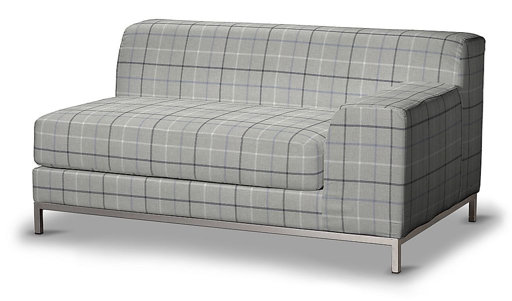 Kramfors 2-Sitzer Sofabezug, Lehne rechts, hellblau- grau, Bezug für Kramfo günstig online kaufen