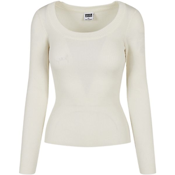 URBAN CLASSICS Rundhalspullover "Urban Classics Damen Ladies Wide Neckline günstig online kaufen