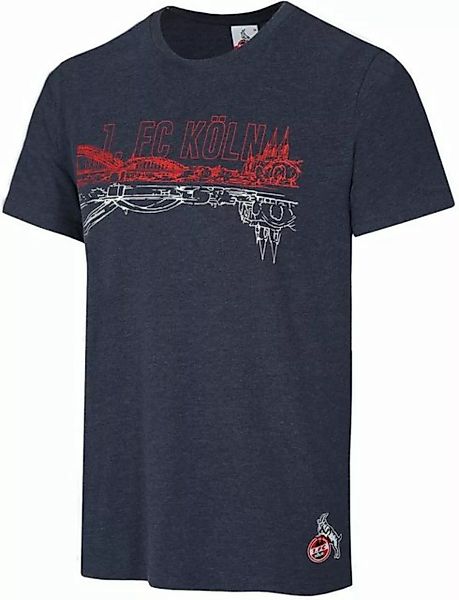 1. FC Köln T-Shirt T-Shirt Hohenzollernbrücke günstig online kaufen