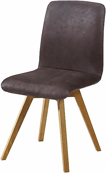 massivline&more 4-Fußstuhl "Karla, Stuhl, Esszimmerstuhl, Küchenstuhl", 2 S günstig online kaufen