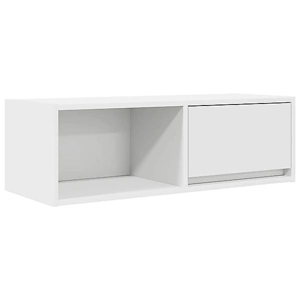 vidaXL TV-Schrank Weiß 80x31x25,5 cm Holzwerkstoff 861454 günstig online kaufen