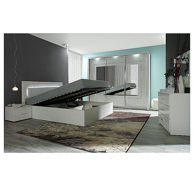 Lomadox Schlafzimmer-Set PALINURO-166, (Spar-Set, 5-tlg., Bett Nachttische günstig online kaufen