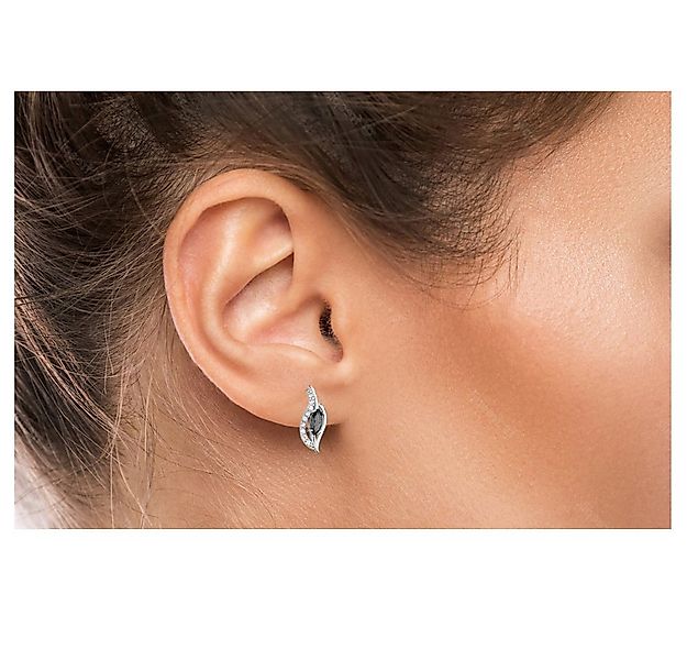 Limana Schmuckset 925 Silber Kette mit Ohrringe Ohrstecker Halskette Anhäng günstig online kaufen