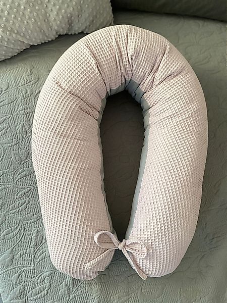 Loolay Stillkissen WAFFELPIQUE/ GLATT Schwangerschaftskissen Seitenschläfer günstig online kaufen
