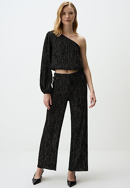 Jimmy Key Strickhose Schick Schwarz Weites günstig online kaufen