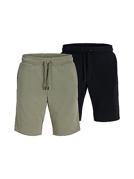 Jack & Jones Shorts JPSTGORDON BRADLEY SWEAT SHORTS MP 2PK (Packung, 2-tlg) günstig online kaufen
