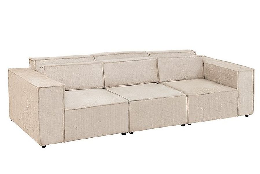 riess-ambiente 3-Sitzer BOSSA NOVA 260cm greige, Einzelartikel 1 Teile, Woh günstig online kaufen