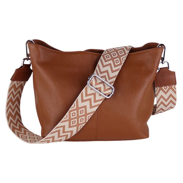 MIRROSI Umhängetasche Damen Crossbody Bag, Echtleder günstig online kaufen