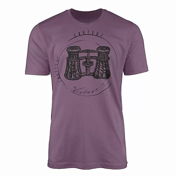 Sinus Art T-Shirt Vintage Herren T-Shirt Fernglas günstig online kaufen