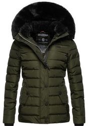 Navahoo Steppjacke "Milianaa" mit Kapuze Edle Winterjacke mit weicher Kunst günstig online kaufen