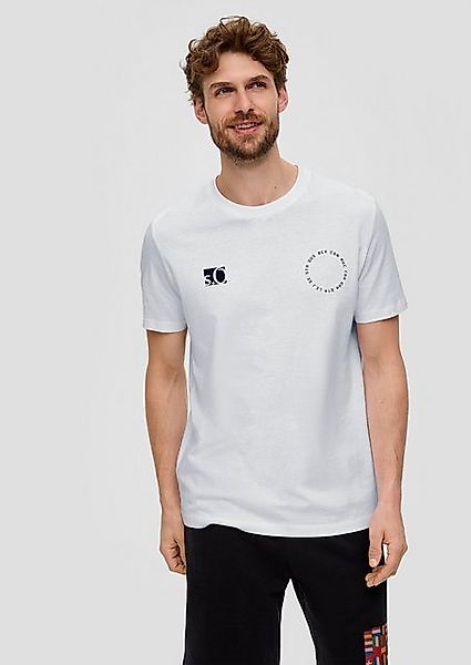 s.Oliver Kurzarmshirt Unisex T-Shirt mit großem EM-Rückenprint günstig online kaufen