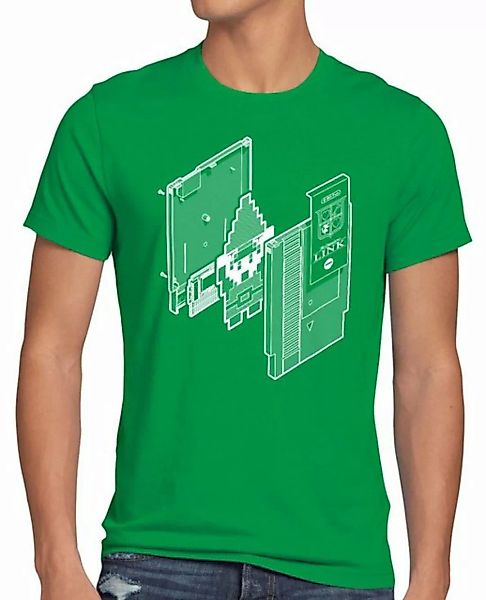 style3 Print-Shirt Herren T-Shirt Adventure of Link classic gamer switch sn günstig online kaufen