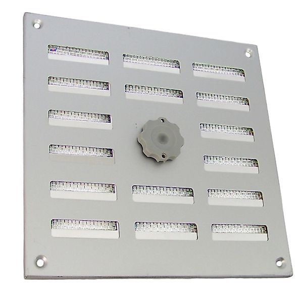 Häusler Lüftungsgitter LG 2020 SAA Schiebegitter Alu F1 195 x 195mm Abluftg günstig online kaufen