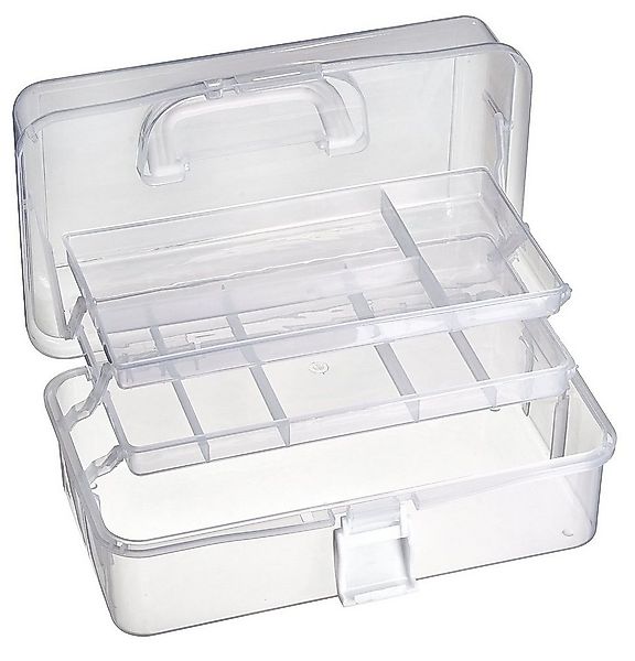 VBS Aufbewahrungsbox, mit Griff, 32 cm x 32 cm x 14 cm günstig online kaufen