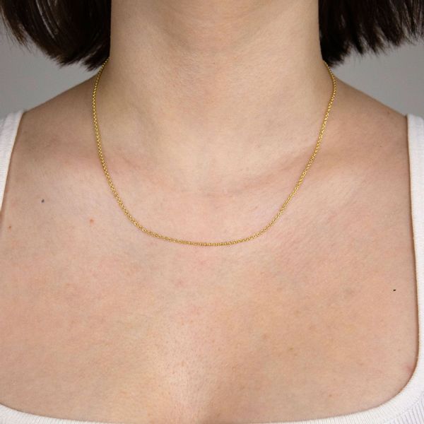 HOPLO Goldkette Goldkette Ankerkette Halskette Breite günstig online kaufen