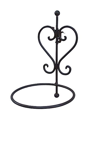 Deko-Impression Wanddekoobjekt Verzierter Topfhalter, Wandhalter, Eisen, günstig online kaufen