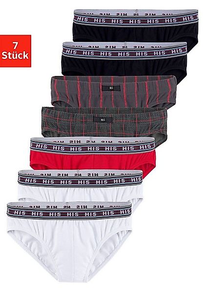 H.I.S Slip (Packung, 7-St) aus Baumwoll-Stretch günstig online kaufen