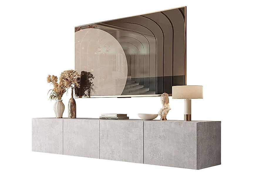 Lookway Lowboard COLGANTE BETON 200 Hängeschrank RTV Schrank günstig online kaufen